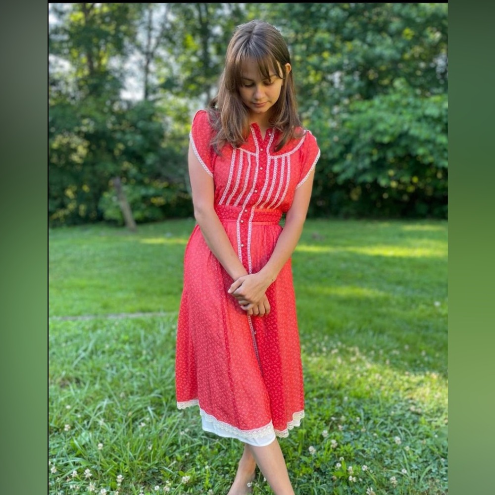 Vintage Gunne Sax-esque dress size xs!
